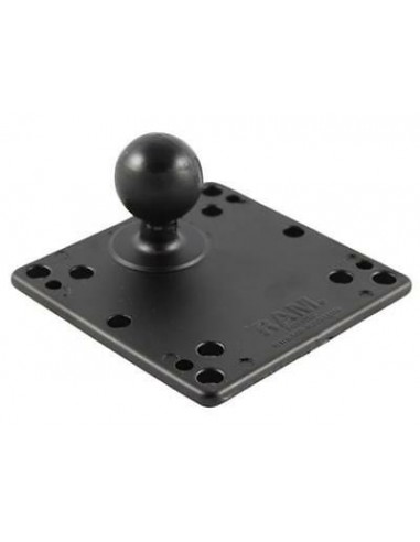 BASE QUADRATA 12cm VESA CON SFERA